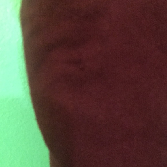 Abercrombie and Fitch burgundy and blue sweatpants - Picture 2 of 7